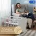 Totsy Baby Spannbettlaken Baby 3er-Set 55x90cm mit wasserdichtem Matratzenschoner (PDZ807_MULTI_90X55)