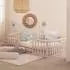 Roba Lil Planet Babybettwäsche frosty almond, Bio-Jersey, 80x80cm (314090G284)
