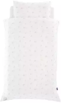 Tr&auml;umeland Hophop Bunny Bettw&auml;sche Jersey beige 100x135 + 40x60 cm (TT24302)