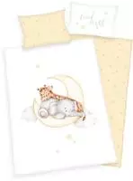 Baby Best Babybettw&auml;sche "Sleeping little Bear" 2 Stk. mit liebevollem Motiv