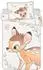 Jerry Fabrics Bambi Kinderbettwäsche-Set 100x135cm + 40x60cm, 100% Baumwolle (24BS062)