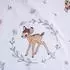 Jerry Fabrics Bambi Kinderbettwäsche-Set 100x135cm + 40x60cm, 100% Baumwolle (24BS062)