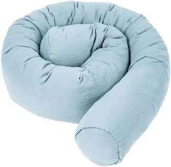 Julius Zöllner Nestchenschlange Musselin 180cm, denim (56332062-0)