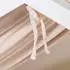 Idimex LIAN Hausbett-Himmel Musselin, beige, 100% Baumwolle