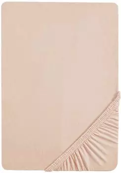 Roba Spannbettlaken "Frosty Almond" 40x90-45x90cm Bio-Baumwolle, beige (0261GJ284)