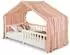 Idimex Betthimmel LIAN Musselin mit Pompons, rosa (LIAN)