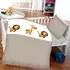 Bestlivings Kinder-Bettwäsche-Set Löwe & Giraffe, beige, 100x135/40x60cm (KB-04837)