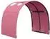 vidaXL Bettunnel für Kinderbett, rosa, Polyester, 2er-Set (211x67,5cm)