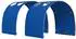 vidaXL Betttunnel 2 Stk. blau Polyester