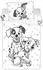 Jerry Fabrics 101 Dalmatiner Kinder-Bettwäsche, Baumwolle, 100x135cm (Dalmatiens03)