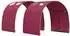 vidaXL Betttunnel 2er-Set, Polyester, rot (893712)