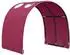 vidaXL Betttunnel 2er-Set, Polyester, rot (893712)
