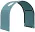 vidaXL Bett-Tunnel für Kinder-Hochbetten 2 Stk. himmelblau, Polyester