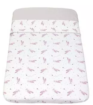 Chicco Next2Me &bdquo;Pink Ballet" Bettw&auml;sche-Set Beistellbett, Baumwolle, 50x83cm (09109071199)