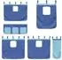 vidaXL Hochbett-Vorhänge Polyester blau (835914)