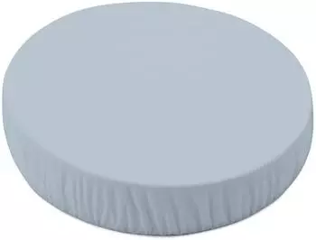 Waldin Spannbettlaken Oval 7in1 klein, Jersey-Baumwolle, blau, 73x73cm