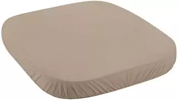 Waldin Spannbettlaken Babybett 7in1, Jersey Baumwolle, taupe, 73x73cm