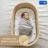 Totsy Baby Spannbettlaken Baby 3er Set 35x75cm, Teddybären, wasserdicht