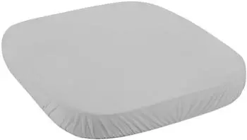 Waldin Spannbettlaken Babybett 7in1 Jersey Baumwolle 73x73cm grau