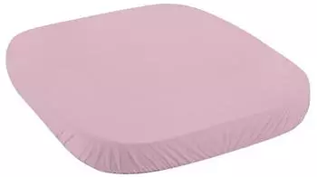 Waldin Spannbettlaken Babybett 7in1 Jersey Baumwolle 73x73cm altrosa