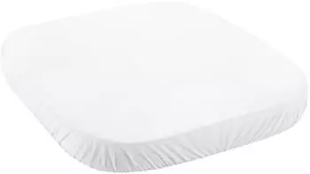 Waldin Spannbettlaken Babybett 7in1 Jersey Baumwolle 73x73cm weiß (SH-W2-S-WHITE)