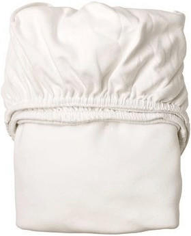 Leanderform Leander Laken für Babybett Doppelpack 70x120cm - weiß
