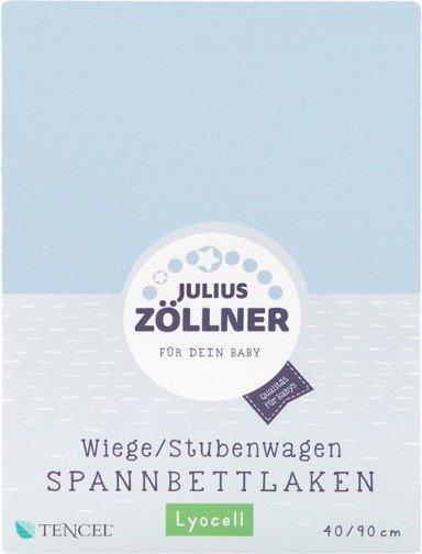 Julius Zöllner Spannbetttuch Jersey 40x90cm hellblau