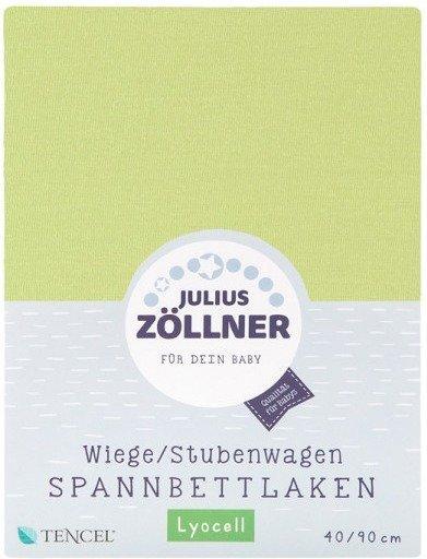 Julius Zöllner Jersey Spannbettlaken 40x90cm grün