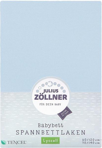 Julius Zöllner Spannbetttuch Jersey 70x140cm - hellblau