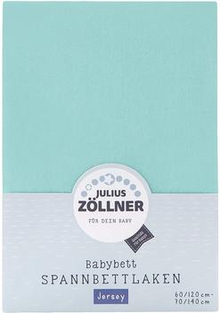 Julius Z&ouml;llner Spannbetttuch Jersey 70x140cm - mint
