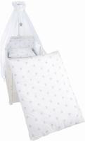 roba Himmelbettgarnitur "Little Stars" 4tlg., mit Bettw&auml;sche, Nestchen und Himmel