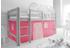 Ticaa Vorhangstoff Classic für Hochbett rosa-pink