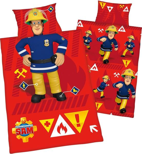 Herding Bettwäsche (100 x 135 / 40 x 60) Feuermann Sam