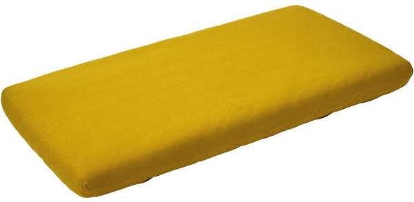 Leander Laken für Babybett Doppelpack 70x120cm - Spicy Yellow