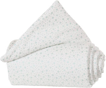 Babybay Nestchen Maxi/Boxspring Organic Cotton weiß glitzersterne mint