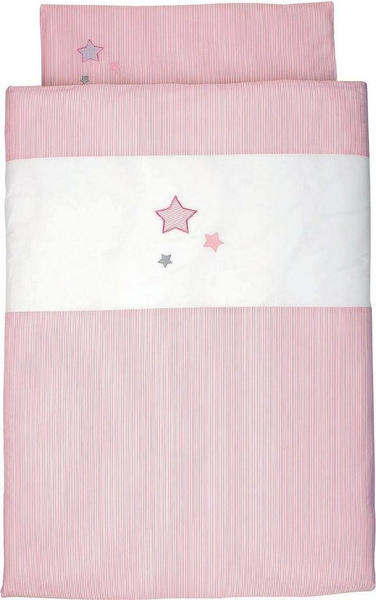 Sterntaler Bettwäsche 100 cm x 135 cm rose