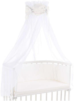 Babybay Himmel Organic Cotton Sterne Glitzersterne rosé