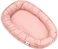 Julius Z&ouml;llner Kuschelnest "NIDO, Musselin dusty rose" Made in Germany