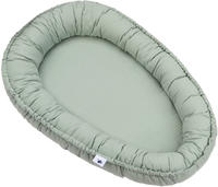 Julius Z&ouml;llner Kuschelnest "NIDO, Musselin gr&uuml;n" Made in Germany