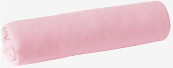 Vertbaudet 2er-Pack Baby Spannbettlaken 70x140 Oeko-Tex rosa/weiß
