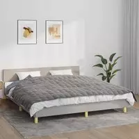 Gewichtsdecke Grau 155x220 Cm 11 Kg Stoff Vidaxl