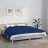 vidaXL Gewichtsdecke Blau 155x220 cm 11 kg Stoff (350741)