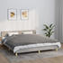 vidaXL Gewichtsdecke mit Bezug Grau 155x220 cm 7 kg Stoff (350830)