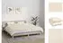 vidaXL Gewichtsdecke Hellcreme 155x220 cm 7 kg Stoff (350812)