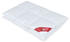 Ribeco Bettdecke Johanna silberweiß 155x220 cm weiß warm