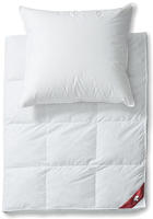 RIBECO Daunenbettdecke "Emily" extrawarm F&uuml;llung 80% Daunen und 20% Federn 1...