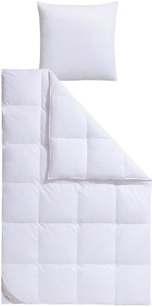 Ribeco Betten-Set Lara weiße 155x220 cm weiß extrawarm