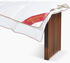Ribeco Bettdecke Jule weiße 155x220 cm weiß normal