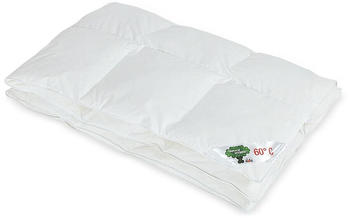 Ribeco Betten-Set Hybrid silberweiß 155x220 cm weiß warm