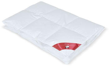 Ribeco Johanna silberwei&szlig; 135x200 cm wei&szlig; extrawarm (54864)